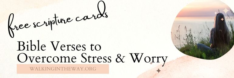 Bible Verses for When You Are Stressed and Worried